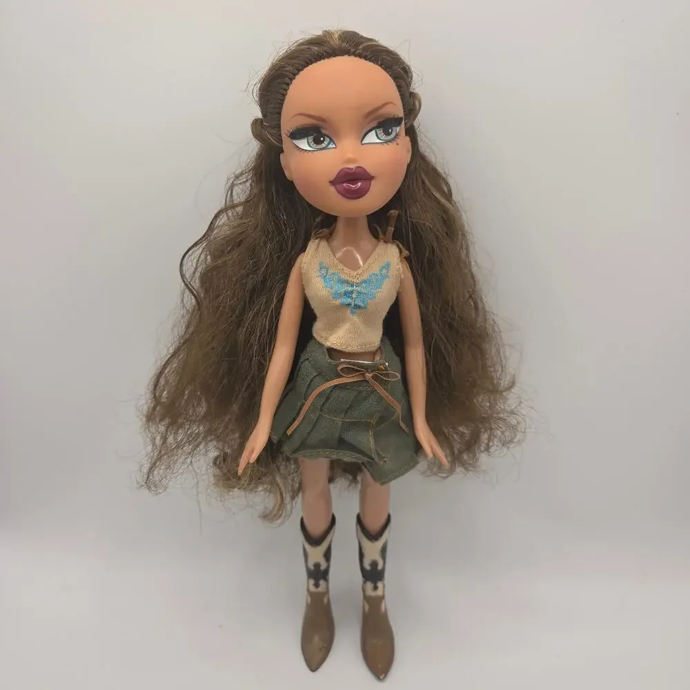 Vintage Bratz Wild West Yasmin Doll Redressed with Original Cowgirl Boots